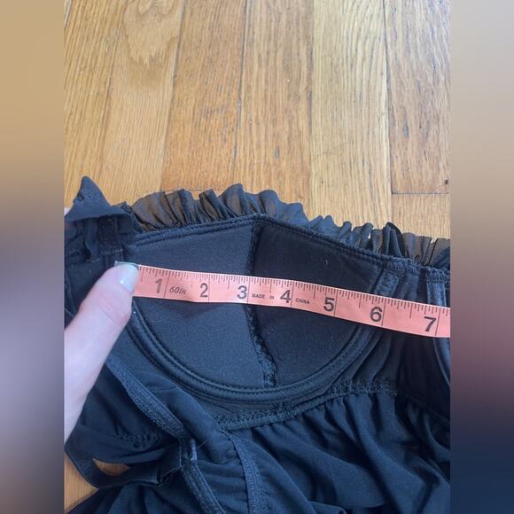 Y2K Vintage Fredricks of Hollywood Sheer Bustier Top - Picture 9 of 13